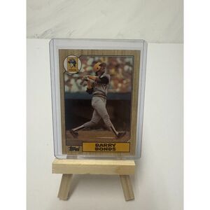 Barry Bonds 1985 Topps Pittsburgh Pirate Card